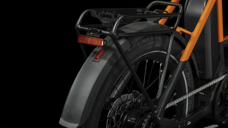 Cube Compact Hybrid 500 Bosch Electric Bike Black Orange-3